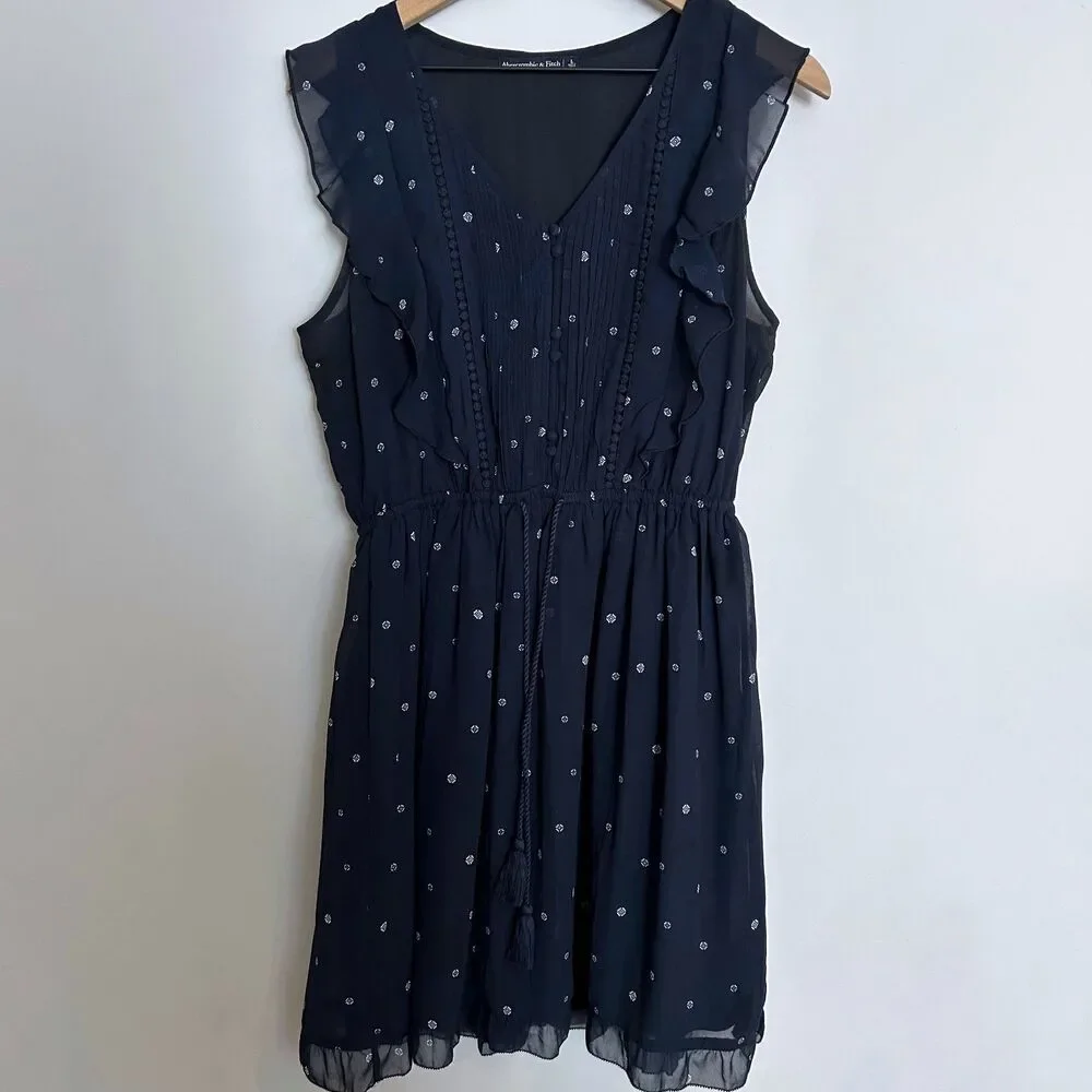 abercrombie navy blue dress Women's Blue Dresses